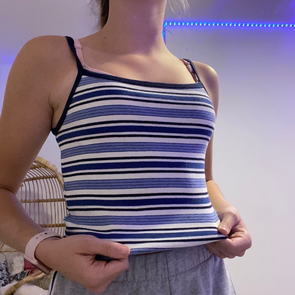 striped tank top 🌟